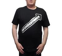 Mazeys Mens Official The Undertones Crew Neck T Shirts (Black) Size XL