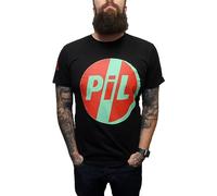 Mazeys Mens Public Image Ltd Officially Licensed T Shirts Multi Logo XLarge