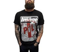 Mazeys Mens Public Image Ltd Officially Licensed T Shirts Poster Logo 2X Large