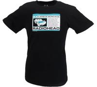 Mazeys Mens Radiohead Officially Licensed T Shirts… (UK, Alpha, XXL, Regular, Regular, Carbon Patch)