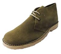 Mazeys Mens Retro Desert Boots (Khaki, numeric_6)