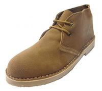Mazeys Mens Retro Desert Boots (Sand Biege, numeric_10)