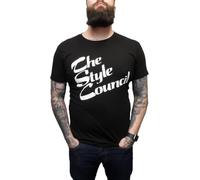 Mazeys Mens Style Council Officially Licensed T Shirts (Stacked Logo) XLarge