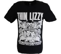 Mazeys Mens Thin Lizzy Officially Licensed T Shirts (UK, Alpha, XL, Regular, Regular, Jail Break Flyer)