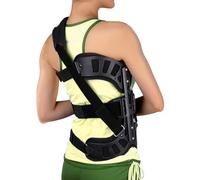 Mazhonqi Scoliosis Posture Corrector, Adjustable Back Cerviacal Scoliosis Appliance Fixed Brace for Kyphosis, Osteoporosis, Postoperative Recovery Men and Women