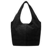 Mazi Untitled Flow Suede Tote Bag Black