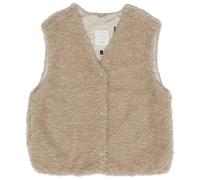 Mazine - Women's Faux-Fur Vest - Fleece vest size XL, sand