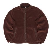 Mazine - Women's Loose Fit Fleece Jacket - Fleece jacket size XXL, brown