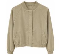 Mazine - Women's Short Cotton Bomber - Casual jacket size L, sand