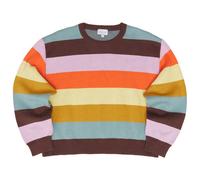 Mazine - Women's Striped Jacquard Knit Jumper - Jumper size XL, multi