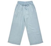 Mazine - Women's Wide Leg Denim Pants with Belt - Casual trousers size L, grey