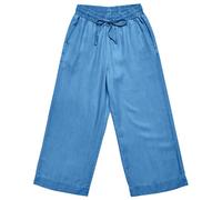Mazine - Women's Wide Leg Denim Pants with Belt - Casual trousers size XL, blue
