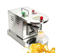 MazmornFly Automatic Electric Fruit Peeler Machine, Stainless Steel Commercial/Residential Peeler for Orange, Apple, Kiwi, Lemon, Adjustable Thickness, Tabletop Fruit Skin Remover
