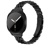 Mazuboho Slim Metal Band for Samsung Galaxy Watch 8 Band 7 6 5 4 FE 40mm 44mm, Galaxy Watch 8/6/4 Classic 42mm 46m 43mm 47mm, 5 Pro 45mm, Stainless Steel Thin Dressy Replacement Strap for Women Men