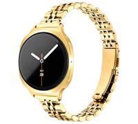 Mazuboho Slim Metal Band for Samsung Galaxy Watch 8 Band 7 6 5 4 FE 40mm 44mm, Galaxy Watch 8/6/4 Classic 42mm 46m 43mm 47mm, 5 Pro 46mm, Stainless Steel Thin Dressy Replacement Strap for Women Men