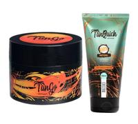 Mazzaci TanGo Tanning Accelerator + TanQuick Self-Tanner for Sunbathing and Year-Round Tan