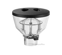 Mazzer Mini Short Low Profile Hopper Complete with Lid & Sliding Gate - OEM / Replacement hopper fits the Mazzer Mini, Mazzer Mini E, and the Super Jolly.