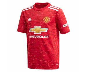 (MB) 2020-2021 Man Utd Adidas Home Football Shirt (Kids)