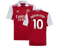(MB) 2022-2023 Arsenal Home Shirt (Kids) (BERGKAMP 10)