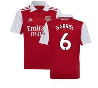 (MB) 2022-2023 Arsenal Home Shirt (Kids) (GABRIEL 6)