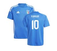(MB) 2024-2025 Italy Home Fan Jersey (Kids) (R.BAGGIO 10)