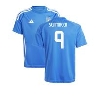 (MB) 2024-2025 Italy Home Fan Jersey (Kids) (SCAMACCA 9)