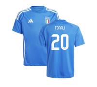 (MB) 2024-2025 Italy Home Fan Jersey (Kids) (TONALI 20)