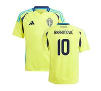 (MB) 2024-2025 Sweden Home Shirt (Kids) (IBRAHIMOVIC 10)