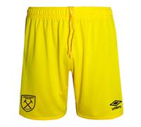 (MB) 2024-2025 West Ham Goalkeeper Shorts (Yellow) - Kids