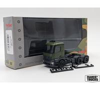 Herpa truck model Mercedes Benz Arocs M Solozugmaschine 3achs, on a scale of 1:87, plastic miniature, made in Germany, model building, collectors edition