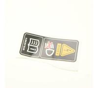 MB CLA C117 Xenon Light High Voltage Warning Label A2048173420