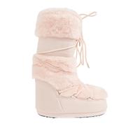 MB Icon Faux Fur Snow Boots - female - Moon Boot - Winter Boots - Pink - 6 UK - Shoes 6 UK