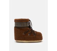 MB Icon Low Fleece Ankle Boots Brown