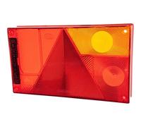 mb-m Light Lens for Aspöck Multipoint 1 I Right 18-8452-007 Replacement Glass for Car Trailer