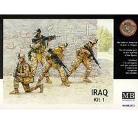 Mb Masterbox Modern US Infantry Iraq 4 Figures 1:35 Model Kit New