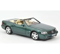 MB Mercedes Benz SL 500 - 1999 - greenmetallic - Norev 1:18