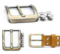 MB MY BELT Belt Buckle, 40 mm with 5 mm Buckle for Leather, Bronze - Stainless Steel, Casual Style