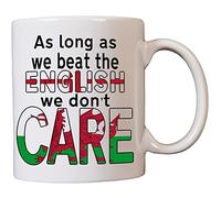 MB Prints As Long As We Beat The English We Don't Care Mug Cup - Welsh Rugby Wales Gift 11oz White Ceramic