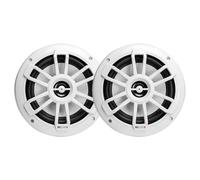 MB Quart NF1-116 Nautic Series Marine Coaxial Speakers 6.5 Inch, 80-Watt Waterproof, Rust-Resistant for Boats, RVs, Outdoor Use - White - Professional Grade - Heavy Duty