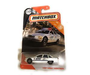 MB Serin 2019 Match Box Chevy Caprice Classic Police mbx City 7/100 NYPD Rare!!!