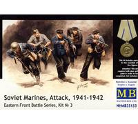 Mb Soviet Marines Attack 1941-1942 Eastern Front 1:35 Russian
