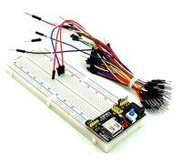 MB102 Power Module 3.3 V / 5 V + MB-102 BreadBoard 830 Points PCB + 65 Pieces Jumper Cable