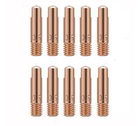 MB15 15AK Power Nozzles Welding Contact Tip 0.6 mm M6 x 24 mm Copper Power Nozzle Contact Tips Welding Tips for 15AK MIG/MAG Welding Torch Accessories Wear Parts (0.6 mm) Pack of 10