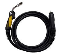 MB25 MIG Welding Torch Lance 25AK FIT Gas GASLESS 4M Cable w/Tips (Torch + 0.6mm Tips)