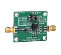 MB506 High-Frequency Prescaler Module, 2.4 GHz RF Frequency Divider with 64/128/256 Division Ratios, Female Input/Output, 50 Ω Impedance, for D