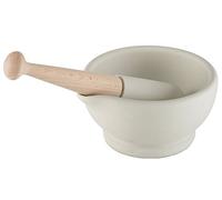 MB947003 Milton Brook Mortar and Pestle, Vitrified Porcelain, Size 1, 11.2cm Diameter, White