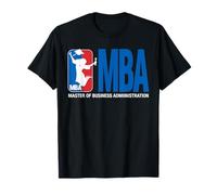MBA Graduation Gift Basketball Pun for Her Female Grad T-Shirt