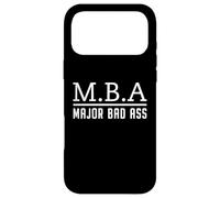 MBA Major Bad Ass Funny Graduation 2026 Graduate Men Case for iPhone 17 Pro Max