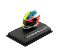 MBA-SPORT Minichamps 1:8 Scale Mick Schumacher Demo Run Spa 2017 Sport Helmet