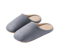 MBACODAI Indoor Floor Unisex Slippers for Autumn and Winter Lightweight, Comfortable, Relax and de-stress Household Shoes for Bedroom(grey,5.5 UK)